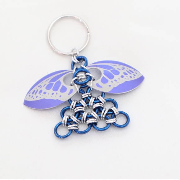 Angel keychain dark blue - Picture 4 of 5